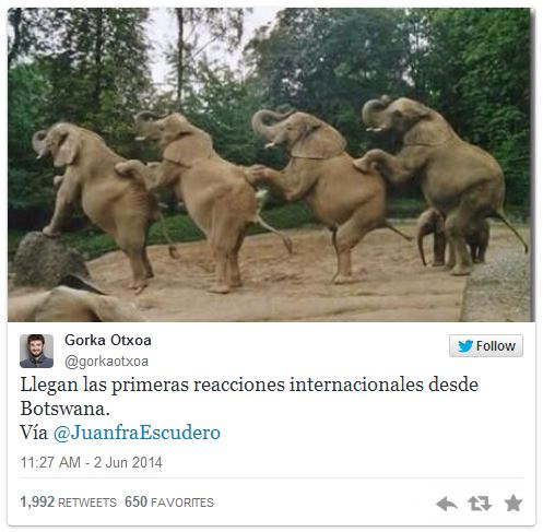 Abdicación del Rey humor twets