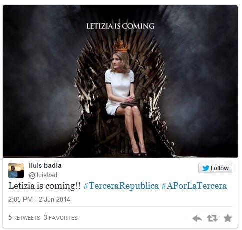 Abdicación del rey humor twets