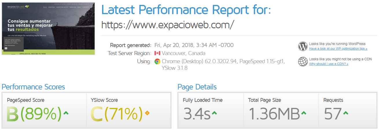 Cómo conseguir que tu web sea más rápida - ExpacioWeb